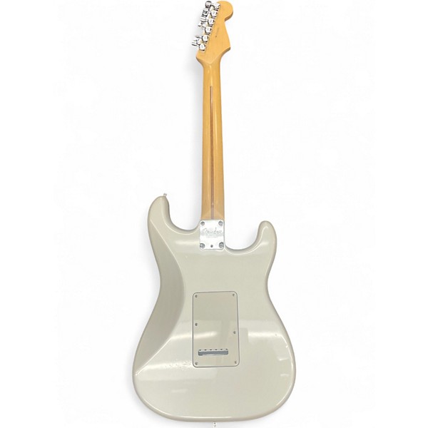 Used Fender American Standard Stratocaster Left Handed Blizzard Pearl Electric Guitar
