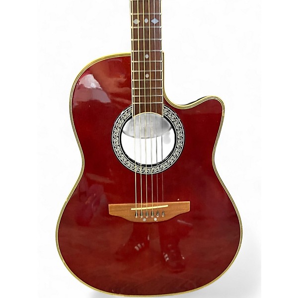 Used Ovation CC07 RED Acoustic Electric Guitar