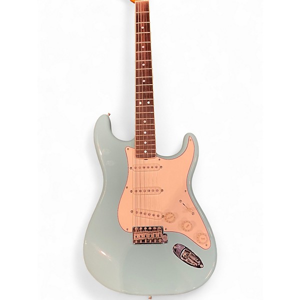 Used 2018 Fender Eric Johnson Signature Stratocaster Rosewood  Tropical Turquoise Solid Body Electric Guitar