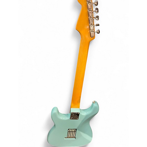 Used 2018 Fender Eric Johnson Signature Stratocaster Rosewood  Tropical Turquoise Solid Body Electric Guitar