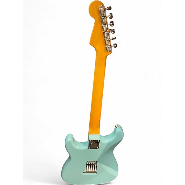 Used 2018 Fender Eric Johnson Signature Stratocaster Rosewood  Tropical Turquoise Solid Body Electric Guitar