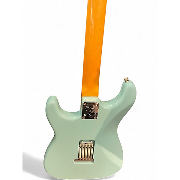 Used 2018 Fender Eric Johnson Signature Stratocaster Rosewood  Tropical Turquoise Solid Body Electric Guitar
