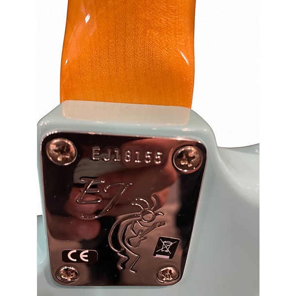 Used 2018 Fender Eric Johnson Signature Stratocaster Rosewood  Tropical Turquoise Solid Body Electric Guitar