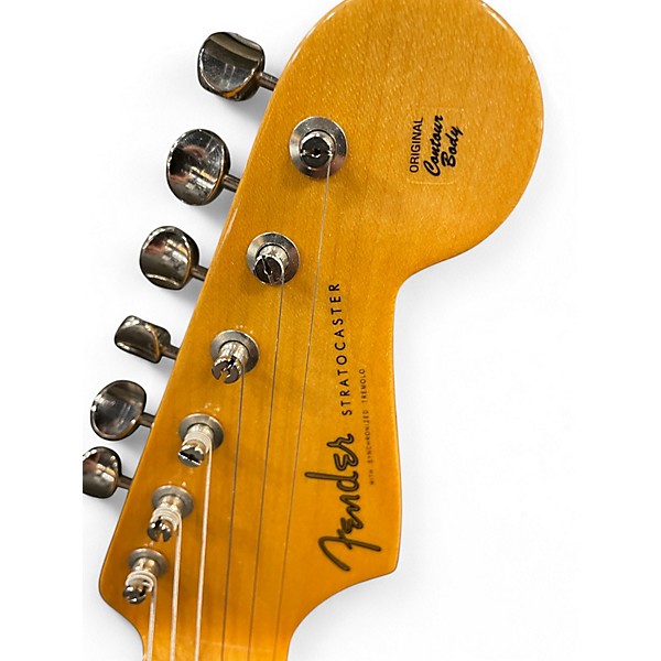 Used 2018 Fender Eric Johnson Signature Stratocaster Rosewood  Tropical Turquoise Solid Body Electric Guitar