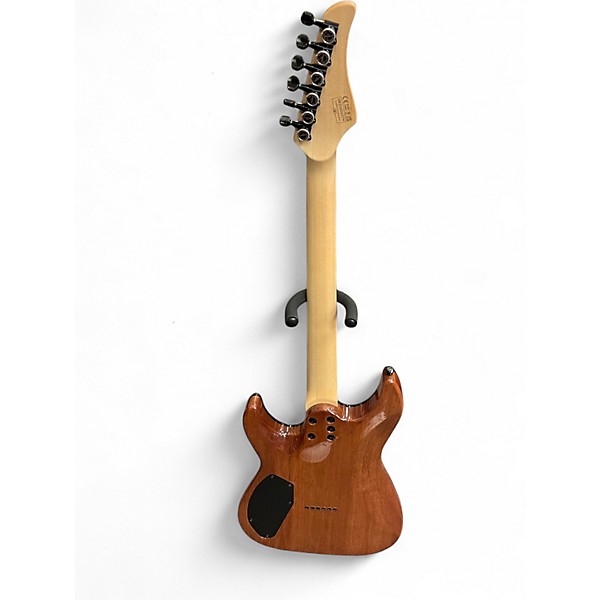 Used Schecter Guitar Research C6 Pro Green Solid Body Electric Guitar