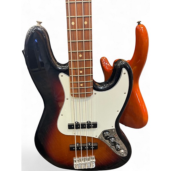 Used Fender Player Jazz Bass 3 Color Sunburst Electric Bass Guitar