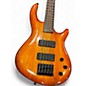 Used Dean Edge 5 String Trans Orange Electric Bass Guitar