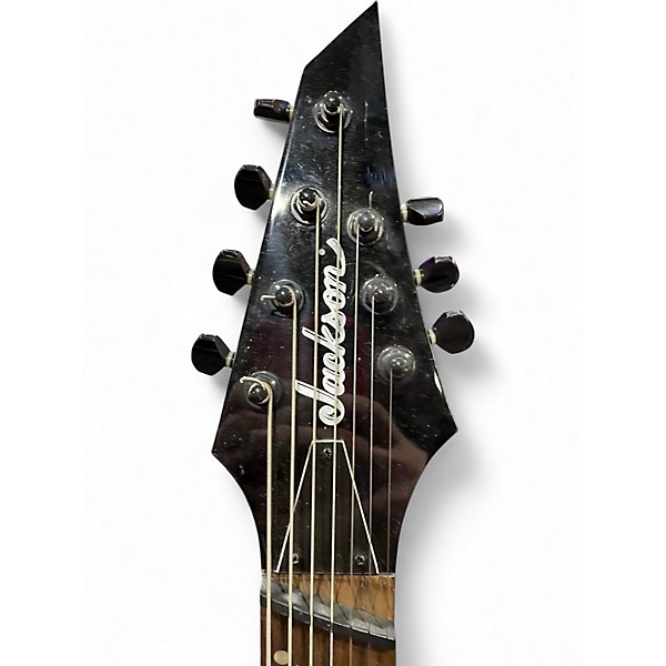 Used Jackson DKAF7 BLACK GLOSS Solid Body Electric Guitar