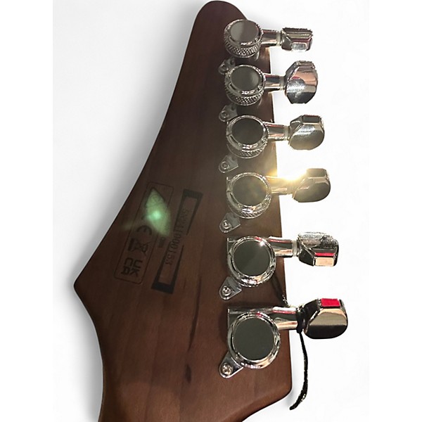 Used Ibanez AZ24S1F Turquise Burst Solid Body Electric Guitar