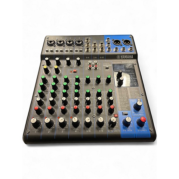Used Yamaha MG10XU 10 Channel Mixer with Effects Unpowered Mixer