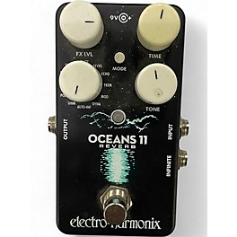 Used Electro-Harmonix Oceans 11  Reverb Effect Pedal