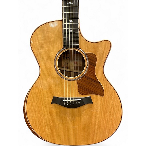 Used Taylor 814CE LTD Natural Acoustic Electric Guitar