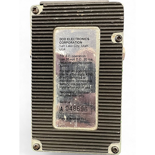 Used DOD PERFORMER 545A WAH FILTER Effect Pedal