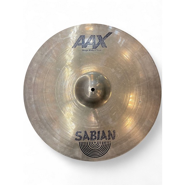 Used SABIAN 21in AAX Stage Ride Cymbal