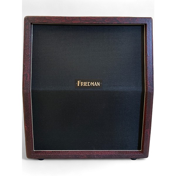 Used Friedman 212 EXT Vertical Burgundy Anaconda Guitar Cabinet