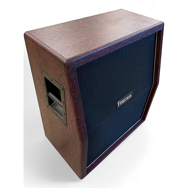 Used Friedman 212 EXT Vertical Burgundy Anaconda Guitar Cabinet