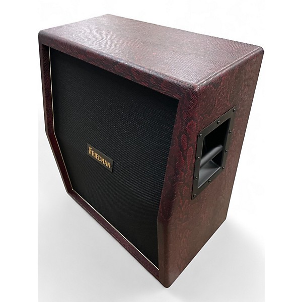 Used Friedman 212 EXT Vertical Burgundy Anaconda Guitar Cabinet