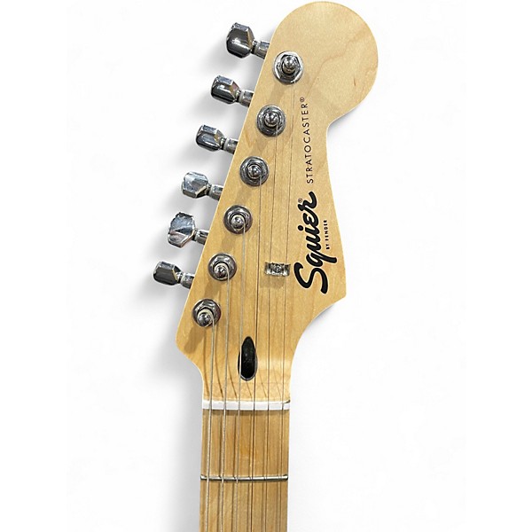 Used Squier Standard Stratocaster 2 Color Sunburst Solid Body Electric Guitar