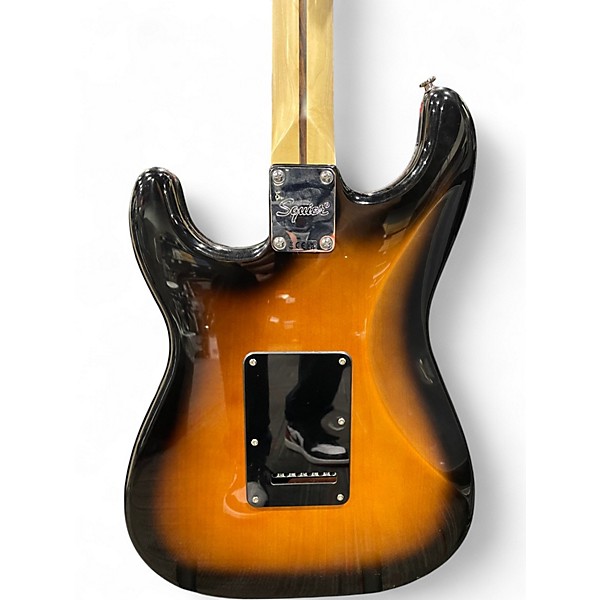 Used Squier Standard Stratocaster 2 Color Sunburst Solid Body Electric Guitar