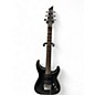 Used Schecter Guitar Research Hellraiser C1 Hybrid Black Solid Body Electric Guitar thumbnail
