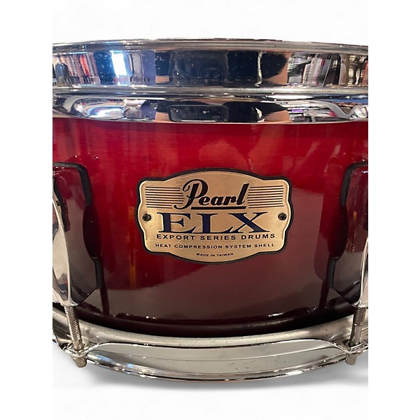 Used Pearl 5.5X14 ELX Red Fade Drum