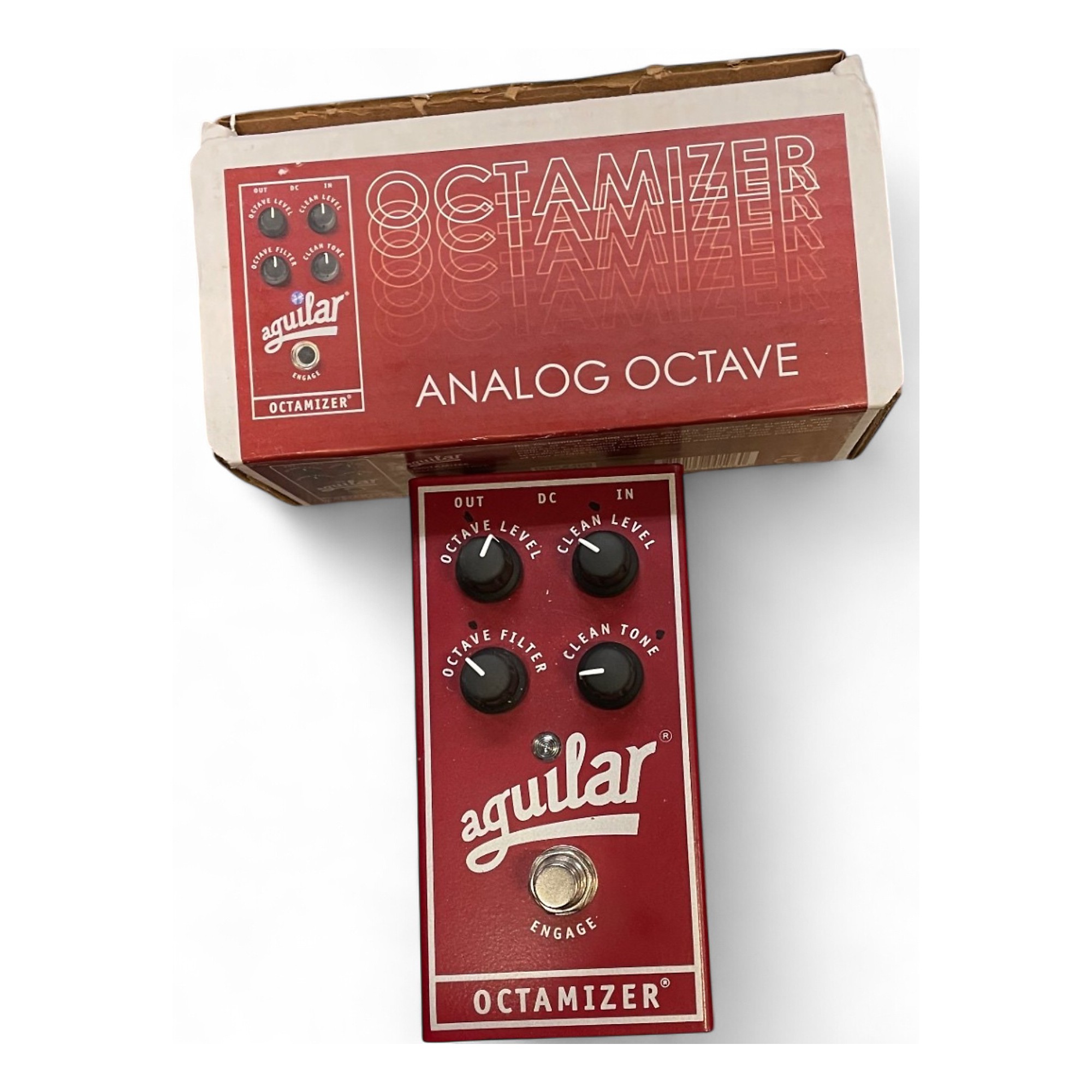 ギター aguilar OCTAMIZER Aguilar OCTAMIZER Analog Octave Effects Pedal