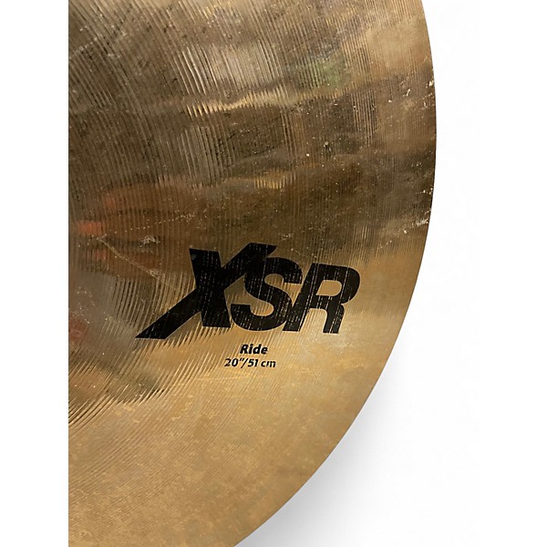 Used SABIAN 20in XSR RIDE Cymbal