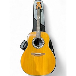 Used Ovation 1975 Custom Balladeer Natural Acoustic Guitar