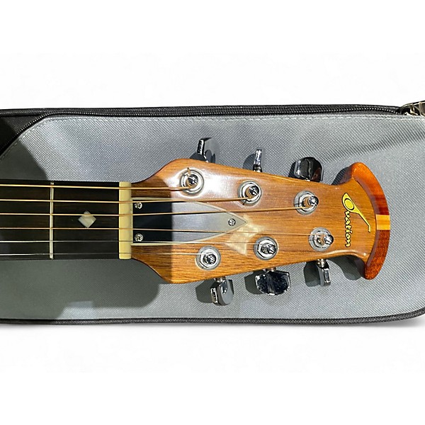 Used Ovation 1975 Custom Balladeer Natural Acoustic Guitar