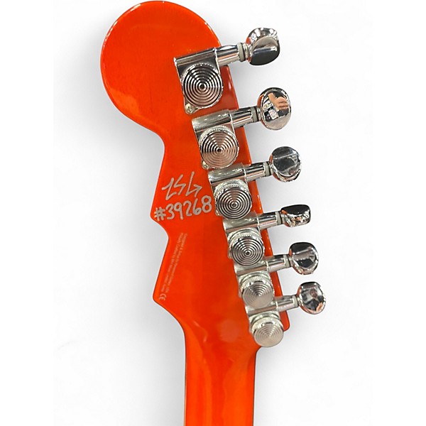 Used Reverend Contender RB Orange Solid Body Electric Guitar