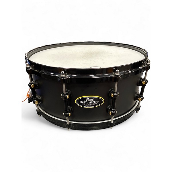 Used Pearl 14in matt halpern black Drum