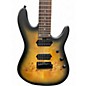 Used Sterling by Music Man JASON RICHARDSON CUTLASS 7 STRING NATURAL BURL Solid Body Electric Guitar