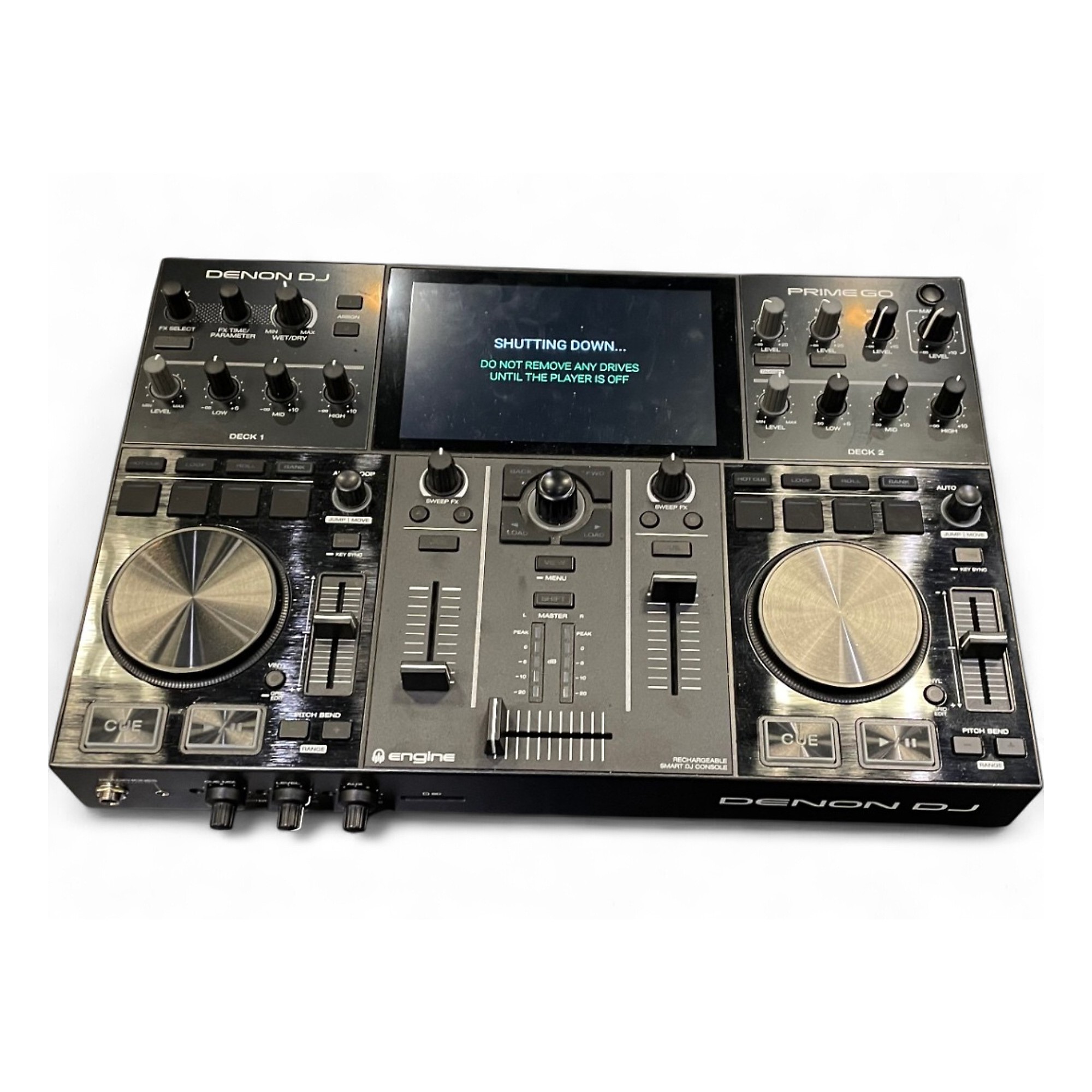 DENON DJ PRIME GO ポータブルDJ機材 本体中古 Used Denon DJ Prime Go DJ Controller | Guitar Center