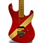 Used Kramer The 84 Baretta red with stripe Solid Body Electric Guitar