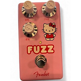 Used Fender Hello Kitty Fuzz Effect Pedal