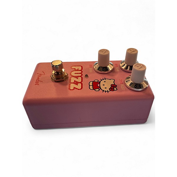 Used Fender Hello Kitty Fuzz Effect Pedal