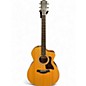 Used Taylor 214CEK Natural Acoustic Electric Guitar thumbnail