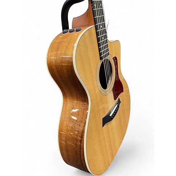Used Taylor 214CE-K DLX Natural Acoustic Guitar