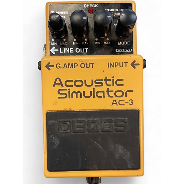 Used BOSS AC3 Acoustic Simulator Effect Pedal | Guitar Center
