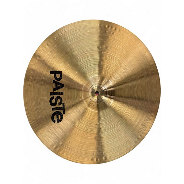Used Paiste 16in SOUND FORMULA POWER CRASH Cymbal