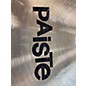 Used Paiste 16in SOUND FORMULA POWER CRASH Cymbal