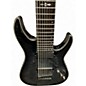 Used Schecter Guitar Research Hellraiser C-8 Hybrid TRANSPARENT BLACK Solid Body Electric Guitar