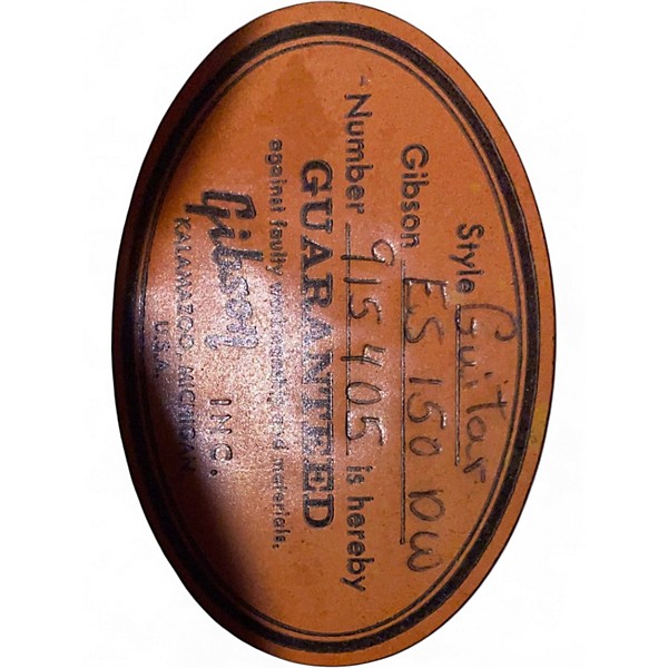 Vintage 1968 Gibson ES-150 WALNUT Hollow Body Electric Guitar