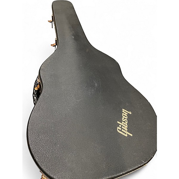 Vintage 1977 Gibson Super 400 Natural Hollow Body Electric Guitar