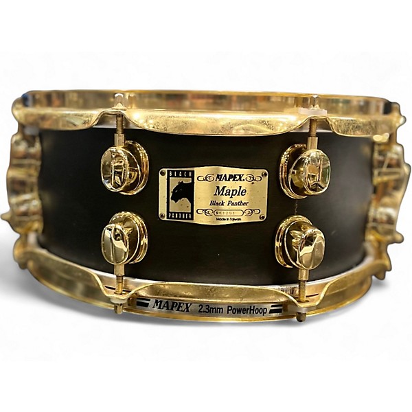 Used Mapex 12.5in black panther black and gold Drum
