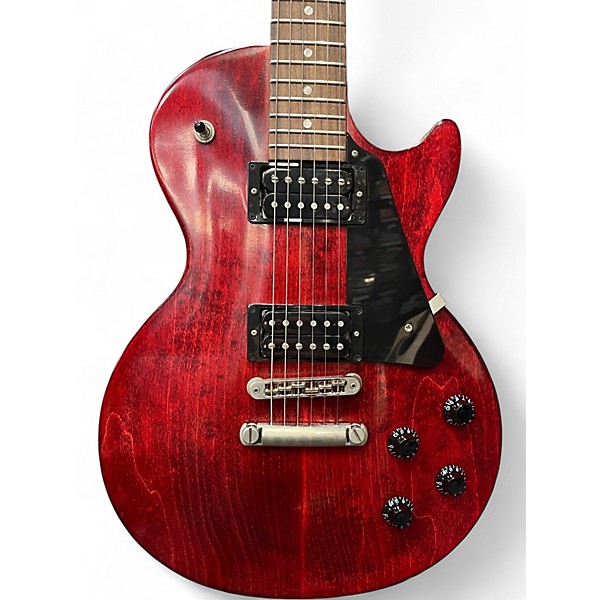 Used Gibson Les Paul Faded Faded Cherry Solid Body Electric Guitar