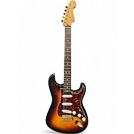 Used Fender Deluxe Player's Stratocaster 3 Color Sunburst Solid Body Electric Guitar