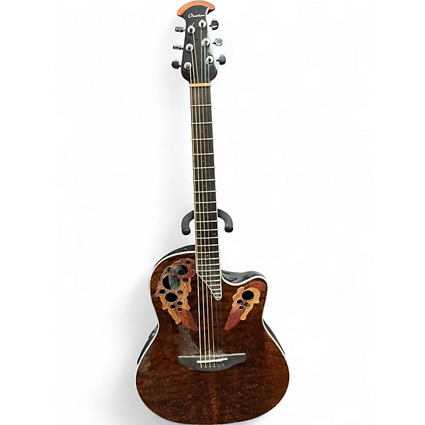ギター OVATION CE48P TIGER EYE Celebrity Used Ovation CELEBRITY CE48P DARK TIGER EYE Acoustic