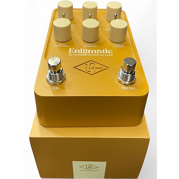 Used Universal Audio UAFX ENIGMATIC Solid State Guitar Amp Head