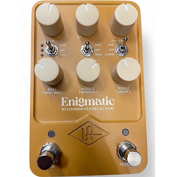 Used Universal Audio UAFX ENIGMATIC Solid State Guitar Amp Head